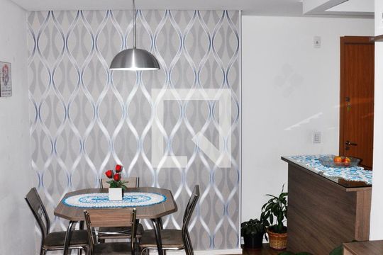 Detalhe - Sala e Sala de Jantar de apartamento à venda com 2 quartos, 43m² em Jardim Iris, São Paulo