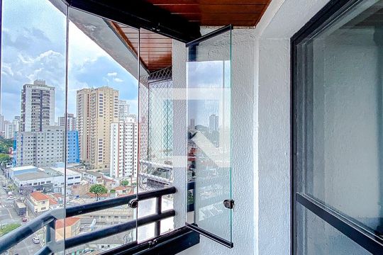 Varanda da Sala de apartamento à venda com 3 quartos, 177m² em Vila Regente Feijó, São Paulo