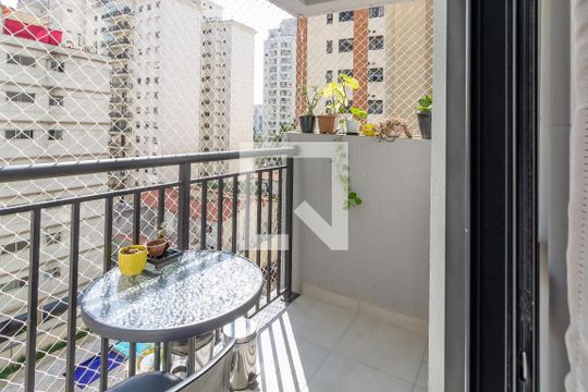 Varanda de apartamento para alugar com 1 quarto, 32m² em Perdizes, São Paulo
