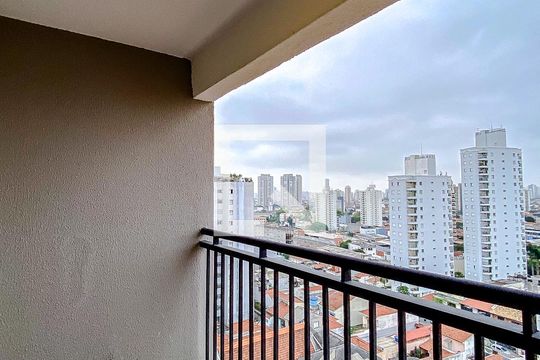 Varanda da Sala de apartamento à venda com 2 quartos, 42m² em Mooca, São Paulo