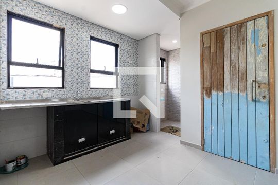 Cozinha de apartamento para alugar com 2 quartos, 39m² em Vila Marte, São Paulo