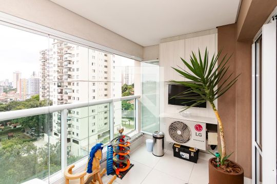 Varanda - Studio de kitnet/studio para alugar com 1 quarto, 34m² em Jardim Aeroporto, São Paulo