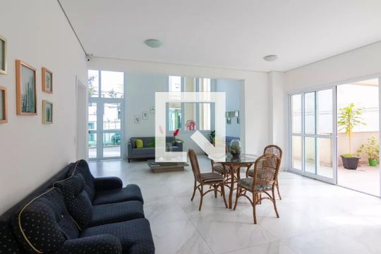 Área comum de kitnet/studio para alugar com 1 quarto, 35m² em Brooklin, São Paulo
