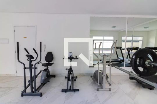 Área comum - Academia de kitnet/studio para alugar com 1 quarto, 35m² em Brooklin, São Paulo