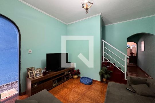 Sala de casa à venda com 3 quartos, 200m² em Jardim, Santo André