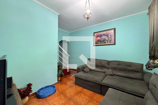 Sala de casa à venda com 3 quartos, 200m² em Jardim, Santo André