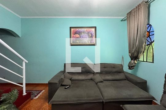 Sala de casa à venda com 3 quartos, 200m² em Jardim, Santo André