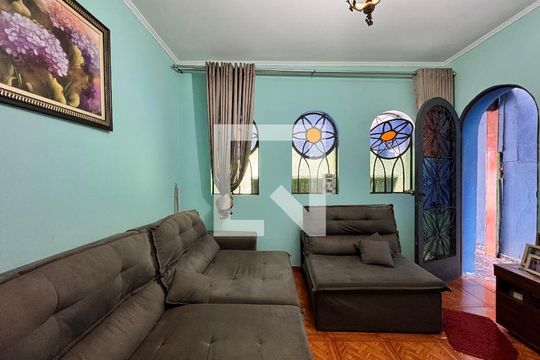 Sala de casa à venda com 3 quartos, 200m² em Jardim, Santo André