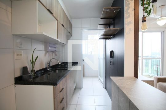 Cozinha - Armários de apartamento à venda com 2 quartos, 50m² em Jardim Monte Kemel, São Paulo