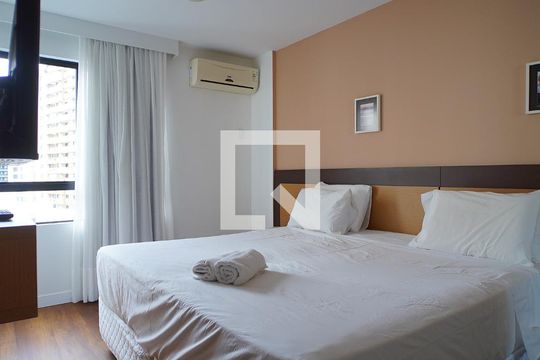 Quarto  de apartamento para alugar com 1 quarto, 42m² em Centro, Florianópolis