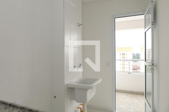 Área de Serviço de apartamento à venda com 2 quartos, 45m² em Vila Carmosina, São Paulo