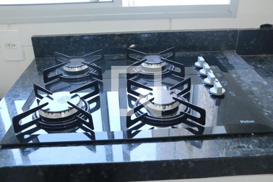 Cozinha de apartamento para alugar com 2 quartos, 45m² em Jardim da Posse, Nova Iguaçu
