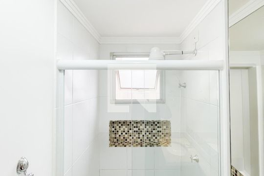 Banheiro Social de apartamento para alugar com 2 quartos, 49m² em Centro, São Bernardo do Campo