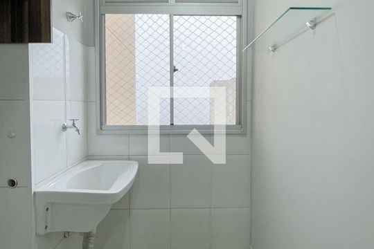 Área de Serviço de apartamento para alugar com 2 quartos, 49m² em Centro, São Bernardo do Campo
