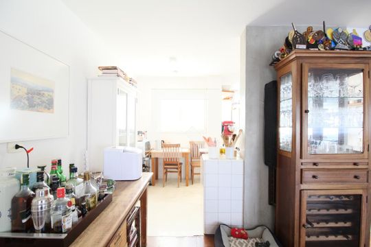 Cozinha de apartamento para alugar com 3 quartos, 146m² em Jardim Ampliação, São Paulo