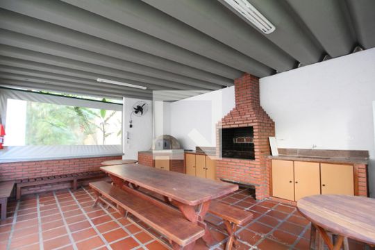 Área comum - Churrasqueira de apartamento para alugar com 3 quartos, 146m² em Jardim Ampliação, São Paulo