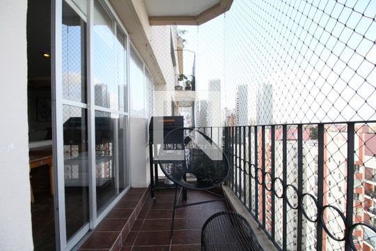 Varanda de apartamento para alugar com 3 quartos, 146m² em Jardim Ampliação, São Paulo