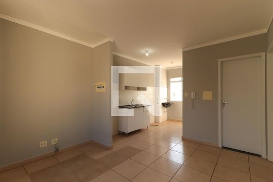 Sala de apartamento para alugar com 2 quartos, 49m² em Jardim Florestan Fernandes, Ribeirão Preto