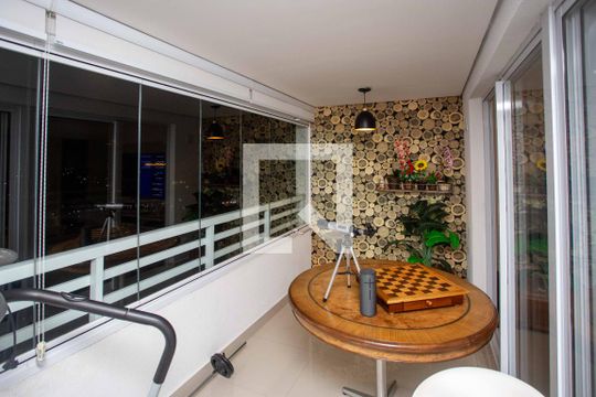 Varanda gourmet de apartamento à venda com 3 quartos, 105m² em Centro, Diadema