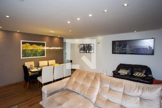 Sala de apartamento à venda com 3 quartos, 105m² em Centro, Diadema