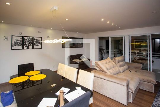 Sala de apartamento à venda com 3 quartos, 105m² em Centro, Diadema