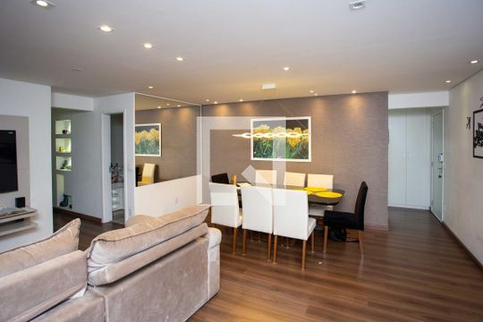 Sala de apartamento à venda com 3 quartos, 105m² em Centro, Diadema