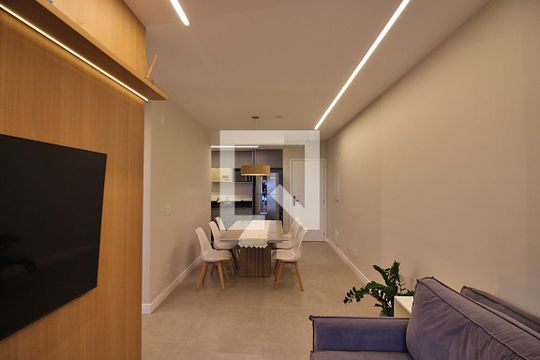 Sala de apartamento à venda com 2 quartos, 75m² em Centro, São Bernardo do Campo