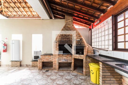 Área comum - Churrasqueira de apartamento à venda com 3 quartos, 67m² em Baeta Neves, São Bernardo do Campo