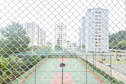 Vista da Sacada de apartamento à venda com 3 quartos, 67m² em Baeta Neves, São Bernardo do Campo