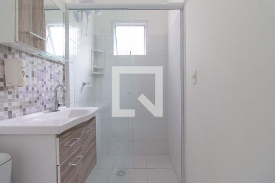 Banheiro de kitnet/studio para alugar com 1 quarto, 20m² em Vila Mariana, São Paulo