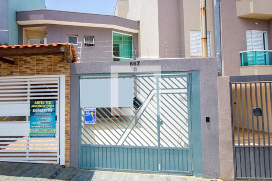 Fachada de apartamento à venda com 3 quartos, 93m² em Vila Bela Vista, Santo André