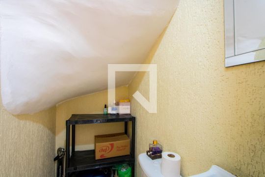 Lavabo de apartamento à venda com 3 quartos, 93m² em Vila Bela Vista, Santo André