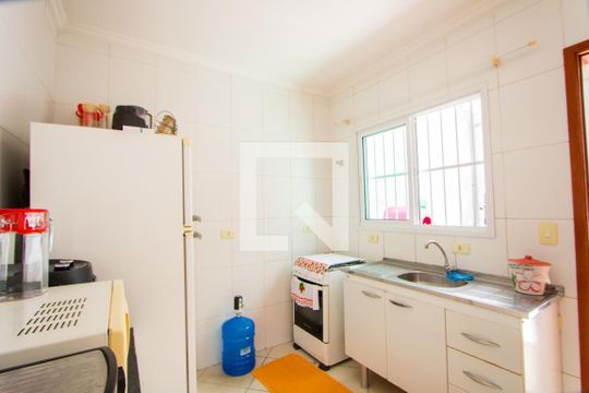 Cozinha de apartamento à venda com 3 quartos, 93m² em Vila Bela Vista, Santo André