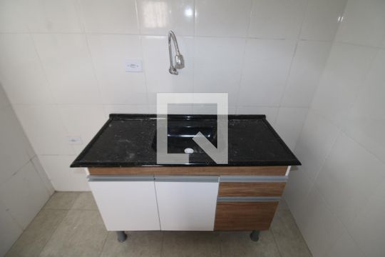 Cozinha de casa de condomínio para alugar com 2 quartos, 65m² em Vila Aurora (zona Norte), São Paulo