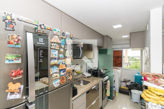 Cozinha de apartamento à venda com 3 quartos, 65m² em Penha, Rio de Janeiro