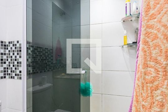Banheiro da Suíte de apartamento à venda com 3 quartos, 65m² em Penha, Rio de Janeiro