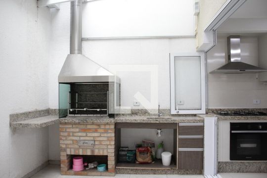 Área comum - Churrasqueira de casa de condomínio à venda com 3 quartos, 174m² em Vila Bertioga, São Paulo