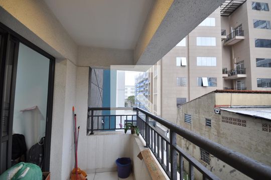 Sacada da Sala/Quarto de apartamento para alugar com 1 quarto, 27m² em Vila Gustavo, São Paulo