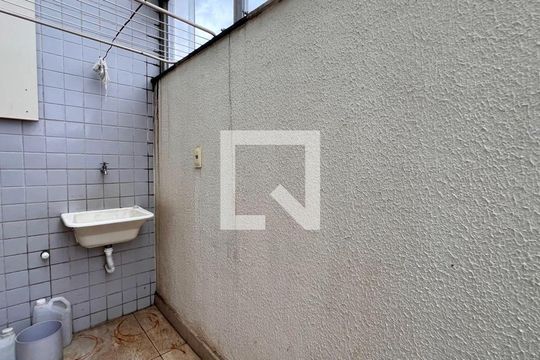 Área de Serviço de apartamento à venda com 3 quartos, 110m² em Colégio Batista, Belo Horizonte