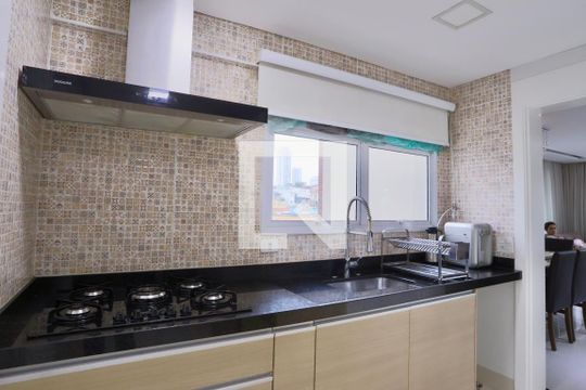 Cozinha de apartamento à venda com 3 quartos, 154m² em Vila Regente Feijó, São Paulo