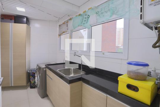 Lavanderia de apartamento à venda com 3 quartos, 154m² em Vila Regente Feijó, São Paulo