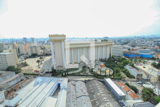 Varanda vista de apartamento para alugar com 1 quarto, 33m² em Brás, São Paulo