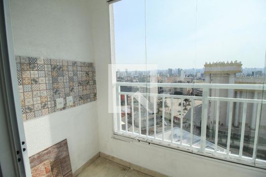 Varanda de apartamento para alugar com 1 quarto, 33m² em Brás, São Paulo