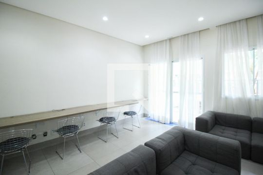 Área comum de apartamento à venda com 1 quarto, 33m² em Brás, São Paulo