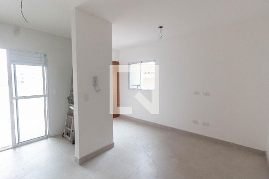 Sala de apartamento para alugar com 1 quarto, 54m² em Jardim Paraíso, São Paulo