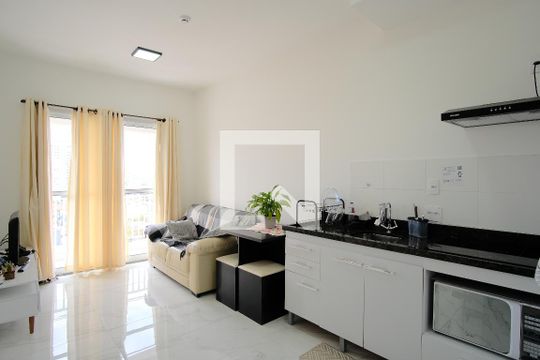 Sala de apartamento para alugar com 1 quarto, 32m² em Penha de França, São Paulo