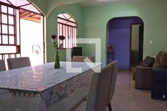 Sala de Jantar de casa à venda com 4 quartos, 360m² em Diamante, Belo Horizonte