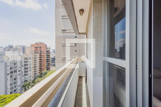 Varanda de apartamento para alugar com 2 quartos, 50m² em Pinheiros, São Paulo