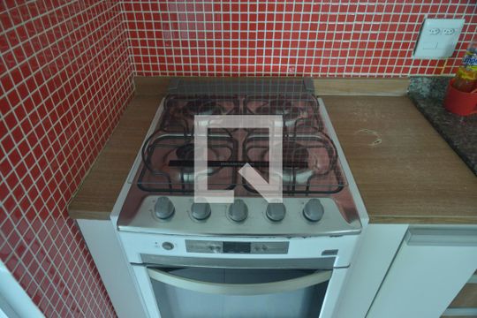 Cozinha de apartamento para alugar com 3 quartos, 65m² em Vila Curuçá, Santo André