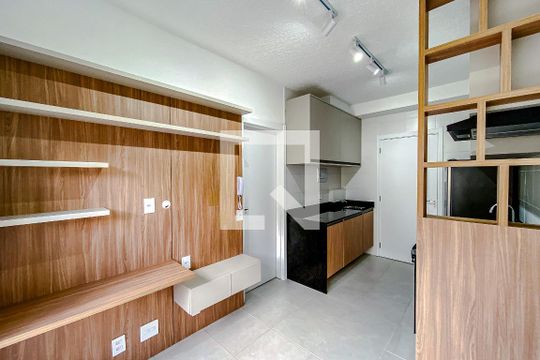 Sala de apartamento à venda com 1 quarto, 34m² em Belenzinho, São Paulo